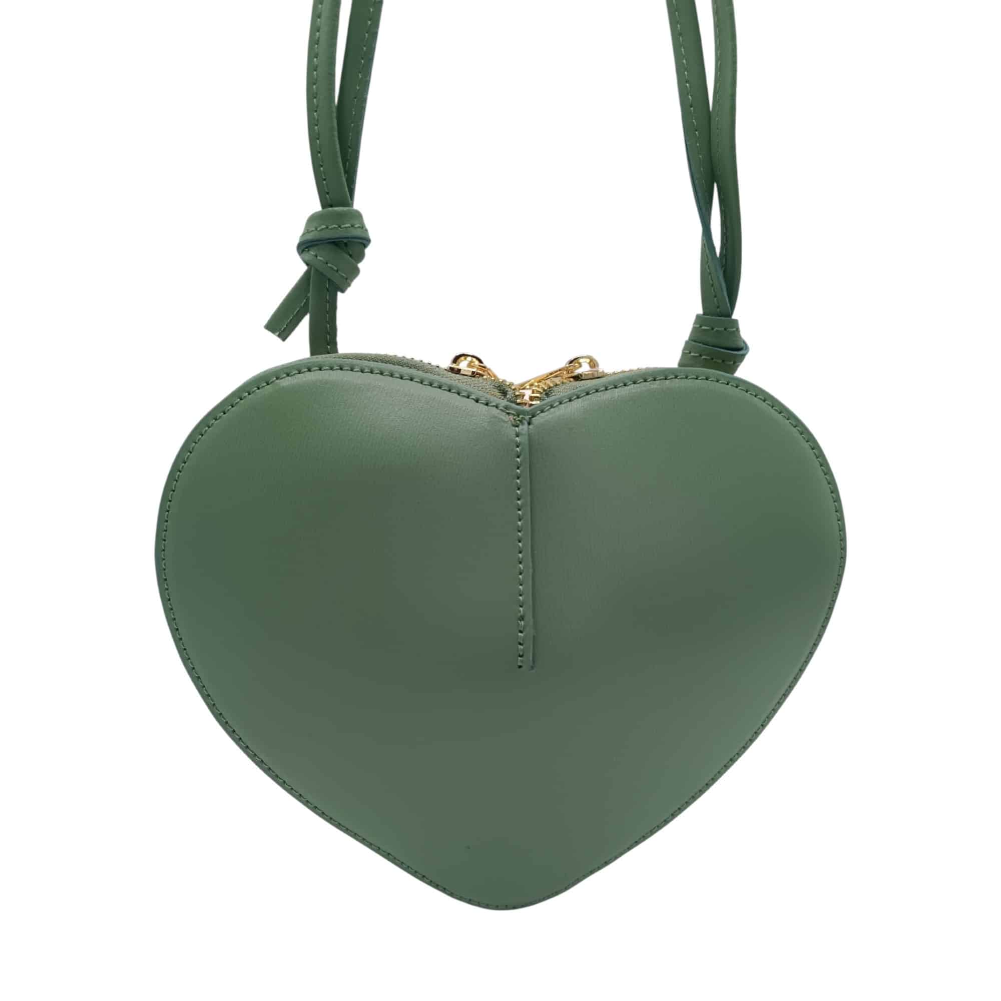 Geantă damă din piele naturală Élise Heart 622 – eleganță italiană într-o formă romantică