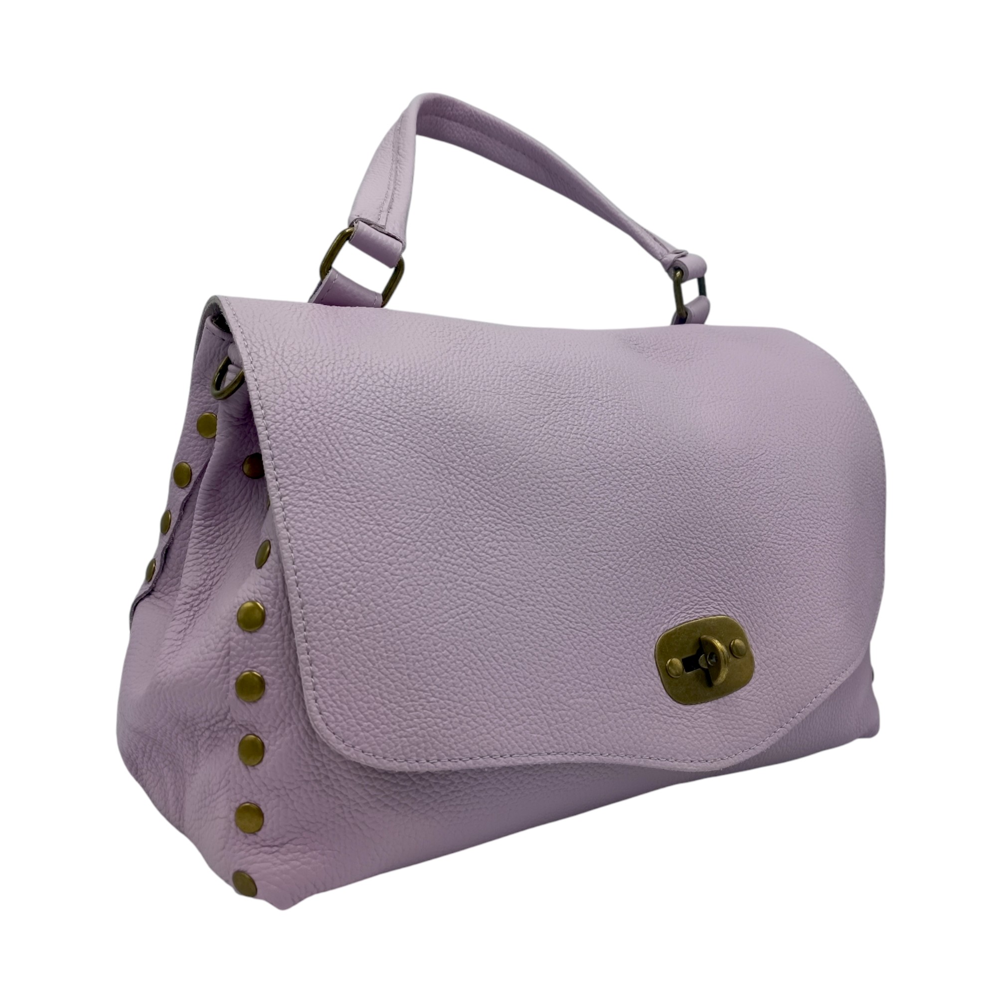 Geantă din piele naturală Belle Monique Boemia HM6515, Lavanda (2) Geantă din piele naturală Belle Monique Boemia HM6515, diferite culori