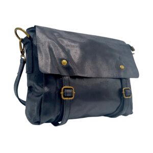 Geantă tip poștaș din piele naturală Belle Monique Urban HM598, diferite culori