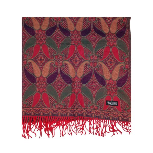 Eșarfă/Șal Premium Bellara F30-4 din Lână Moale/Cașmir – dimensiune 60 × 180 cm