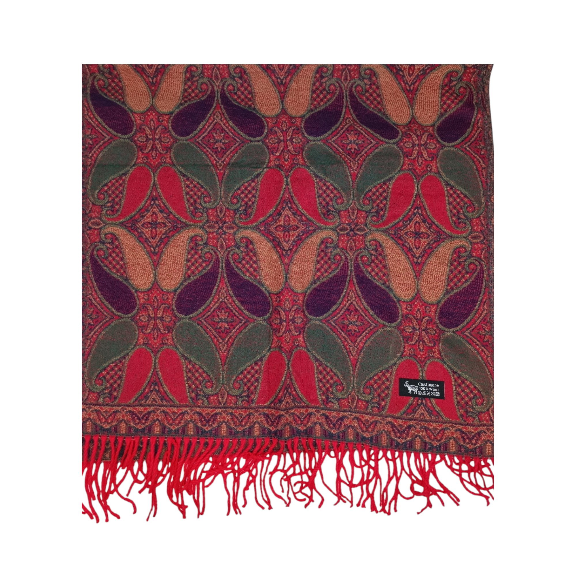 Eșarfă/Șal Premium Bellara F30-4 din Lână Moale/Cașmir – dimensiune 60 × 180 cm