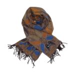 Eșarfă/Șal Premium Bellara F30-7 din Lână Moale/Cașmir – dimensiune 60 × 180 cm