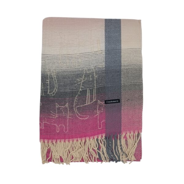 Eșarfă Damă Feline Dream JB10-10 – Cashmere Touch, 68×180 cm