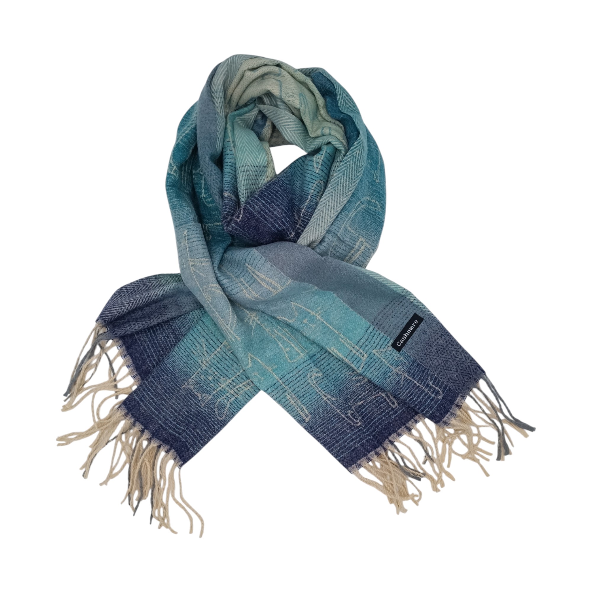 Eșarfă Damă Feline Dream JB10-5 – Cashmere Touch, 68×180 cm