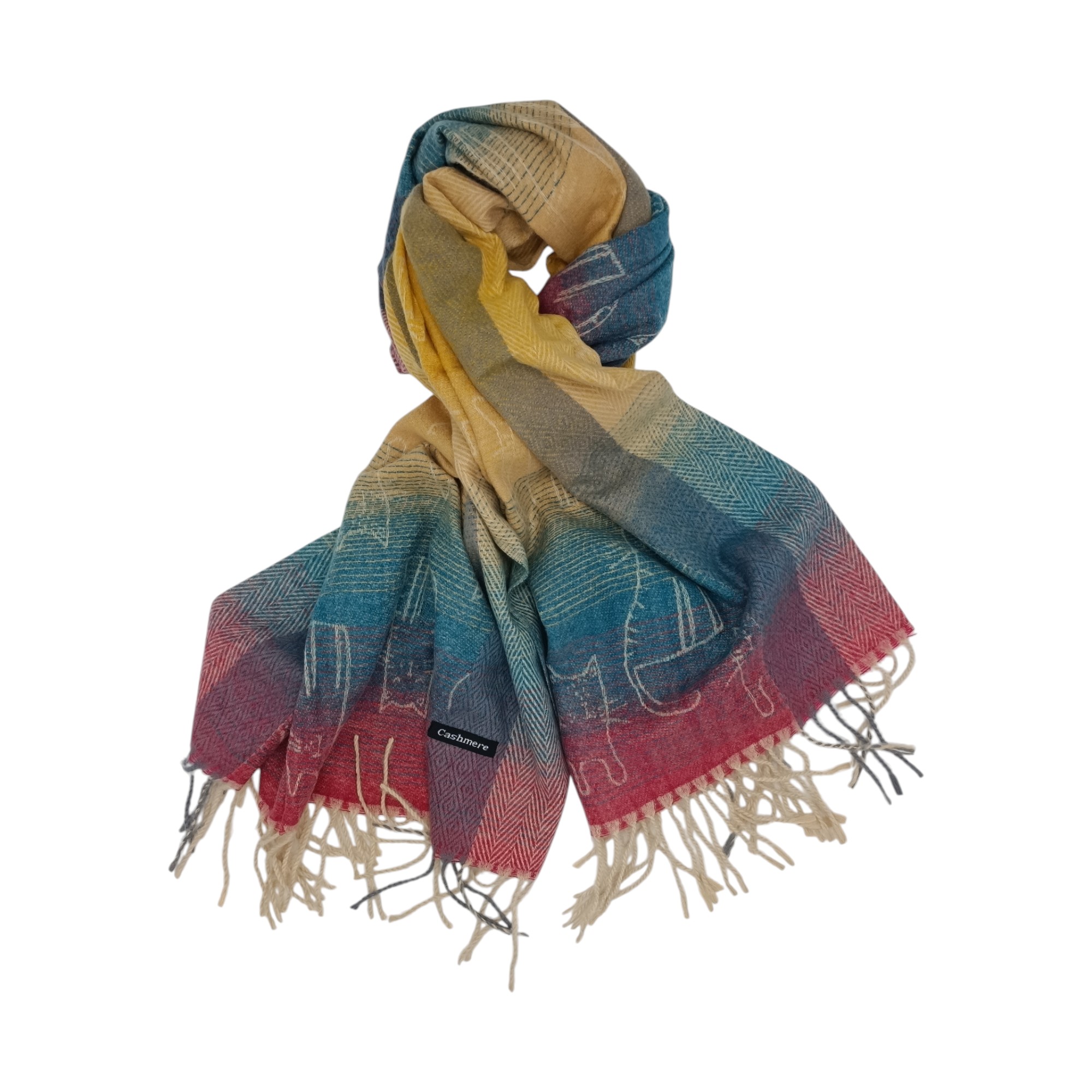 Eșarfă Damă Feline Dream JB10-6- cashmere- (2) Eșarfă Damă Feline Dream JB10-6 – Cashmere Touch, 68×180 cm