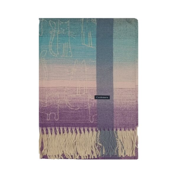 Eșarfă Damă Feline Dream JB10-8 – Cashmere Touch, 68×180 cm