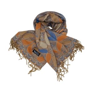 Eșarfă/Șal Premium Bellara F30-1 din Lână Moale/Cașmir – dimensiune 60 × 180 cm