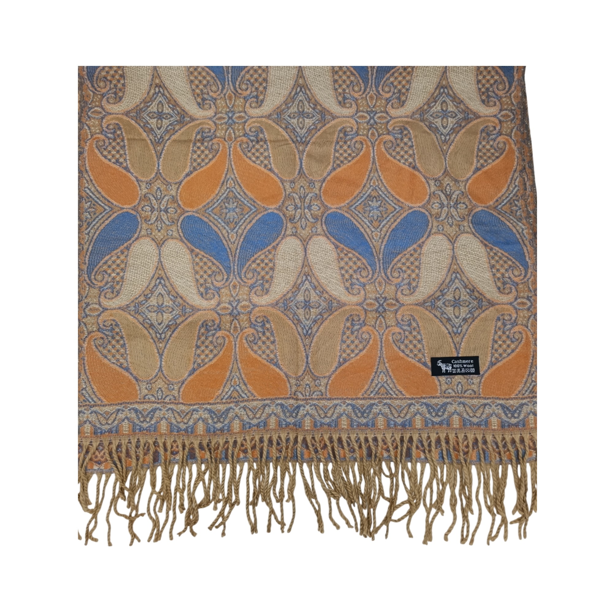 Eșarfă/Șal Premium Bellara F30-1 din Lână Moale/Cașmir – dimensiune 60 × 180 cm