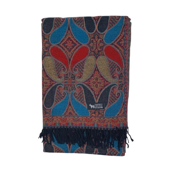 Eșarfă/Șal Premium Bellara F30-10 din Lână Moale/Cașmir – dimensiune 60 × 180 cm