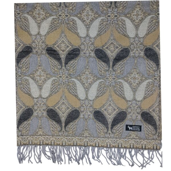 Eșarfă/Șal Premium Bellara F30-3 din Lână Moale/Cașmir – dimensiune 60 × 180 cm