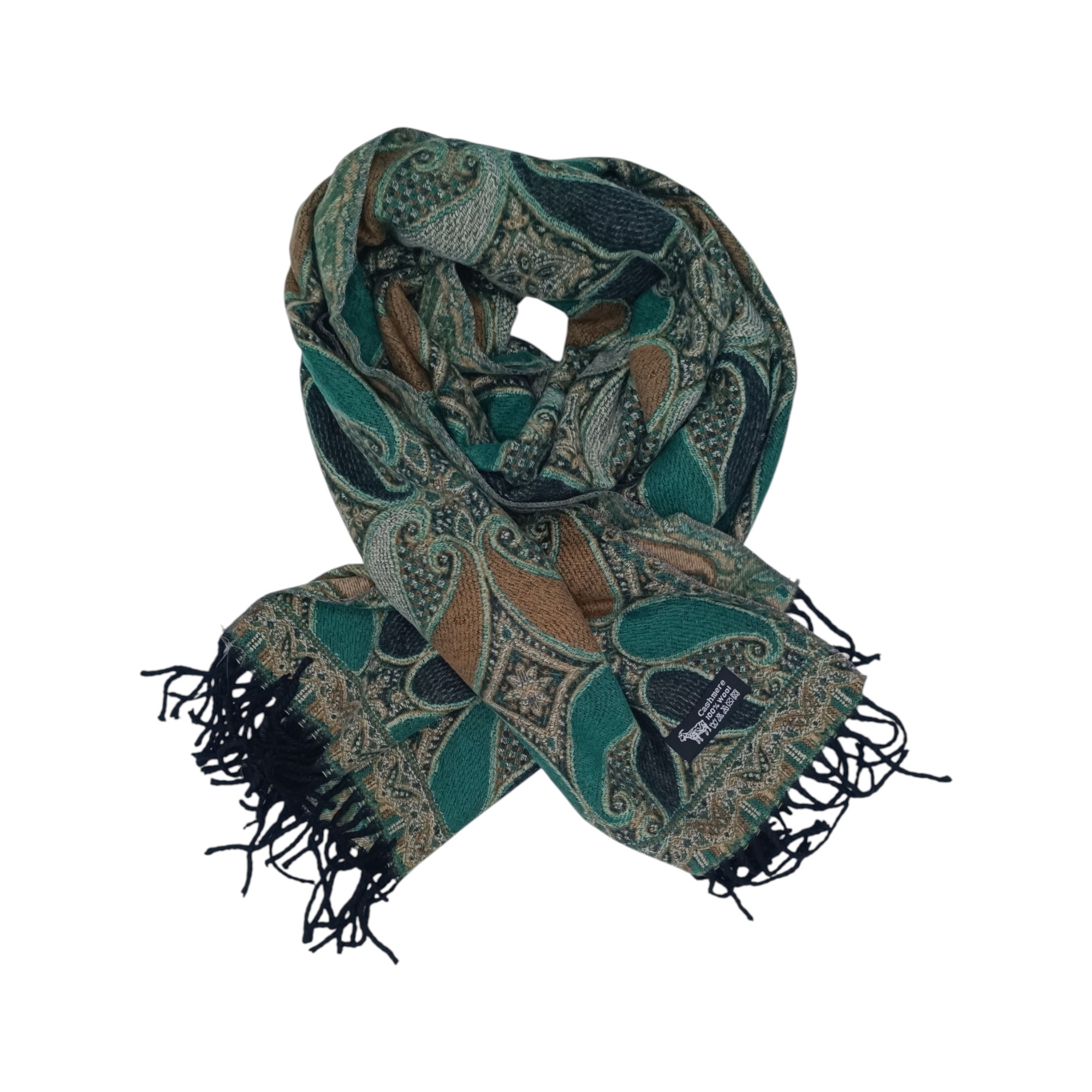 Eșarfă/Șal Premium Bellara F30-9 din Lână Moale/Cașmir – dimensiune 60 × 180 cm