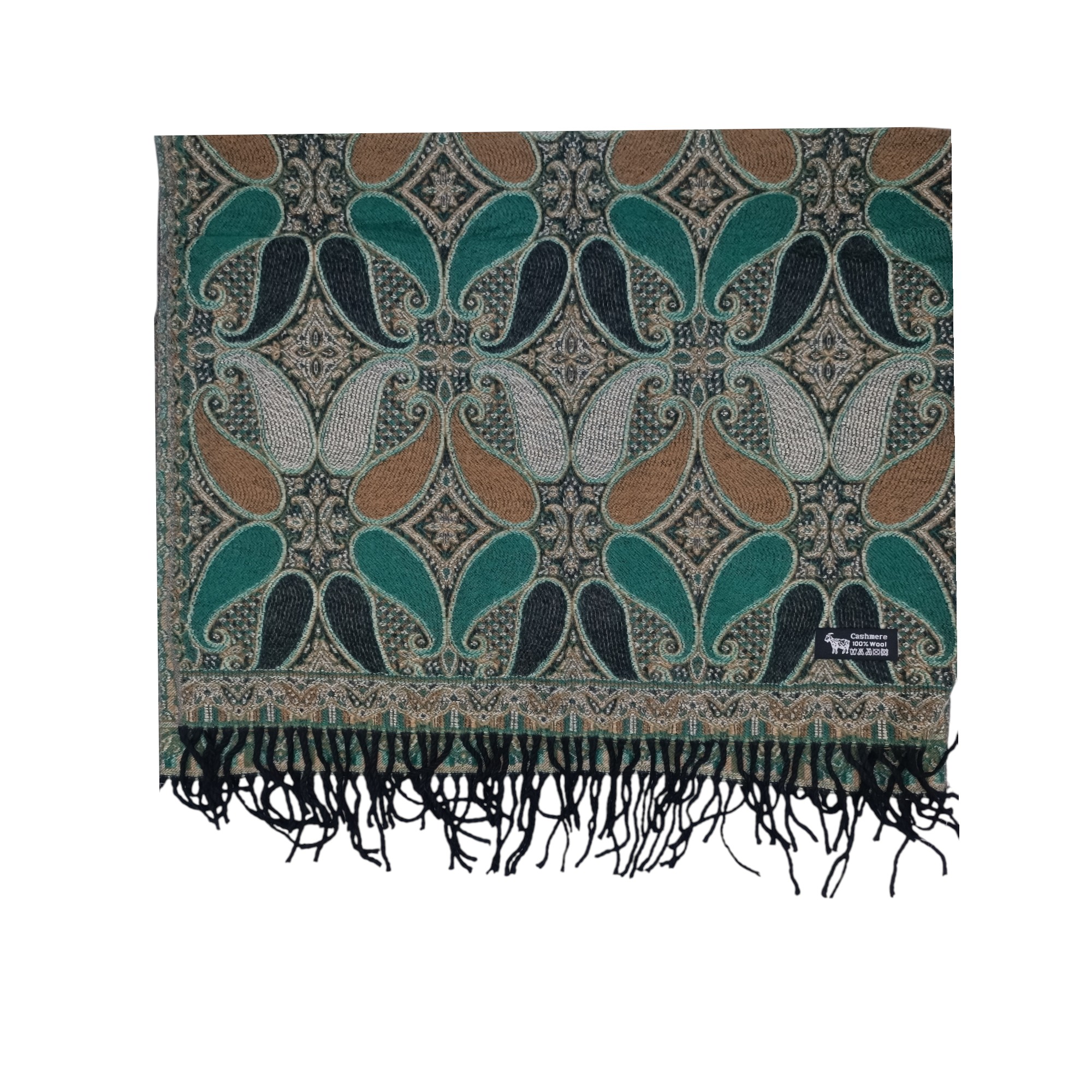 Eșarfă/Șal Premium Bellara F30-9 din Lână Moale/Cașmir – dimensiune 60 × 180 cm
