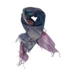 Eșarfă Damă Shine Flora – DW11-3, Șal Elegant, dimensiune 70×180 cm