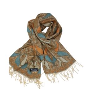 Eșarfă/Șal Premium Bellara F30-2 din Lână Moale/Cașmir – dimensiune 60 × 180 cm