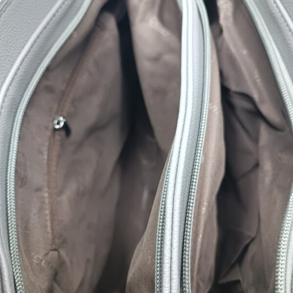 Geantă Damă Silvia Rosa SR25-356J – Gri Elegant, Office, 36×26×10 cm