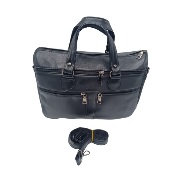 Geantă damă din piele naturală, culoare Negru, Celeste – Model YG110-N