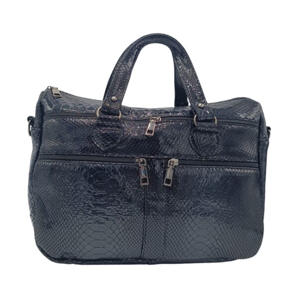 Geantă damă din piele naturală, culoare Negru, Celeste – Model YG110-NX