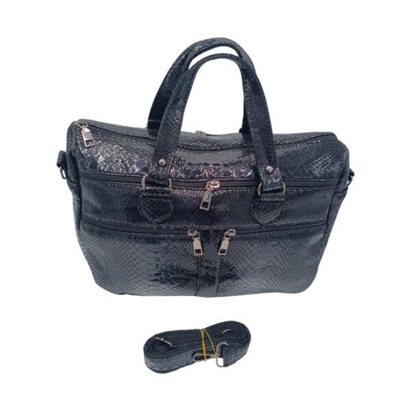 Geantă damă din piele naturală, culoare Negru, Celeste – Model YG110-NX