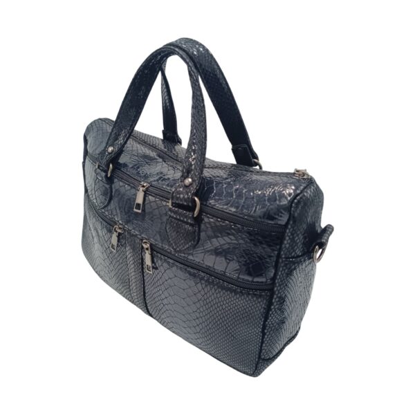 Geantă damă din piele naturală, culoare Negru, Celeste – Model YG110-NX