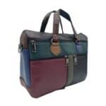 Geantă damă din piele naturală multicoloră Celeste – Model YG110-4-