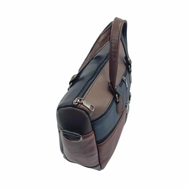 Geantă damă din piele naturală multicoloră Celeste – Model YG110-4
