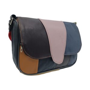 Geanta Dama Unicat Lucia R45-LA, Piele Naturală, Multicolor, diferite culori