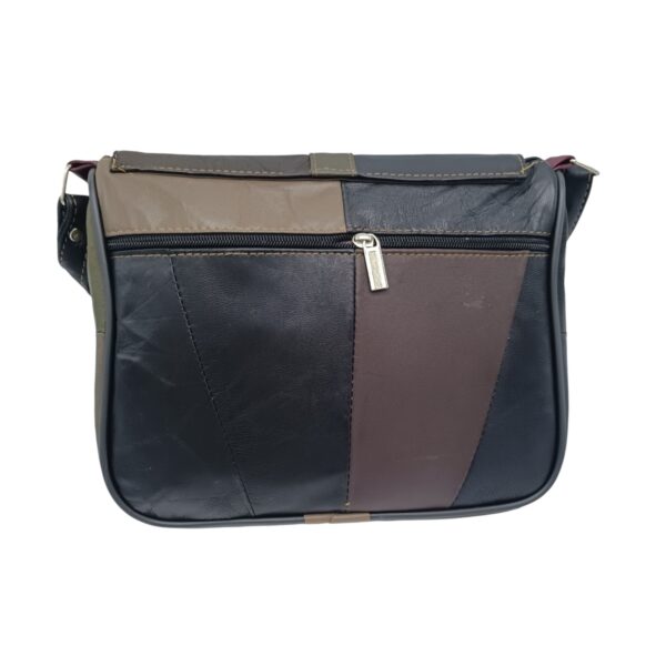 Geantă Damă Unicat Lucia R45-487, Piele Naturală, Multicolor