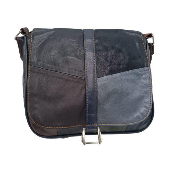 Geantă Damă Unicat Lucia R45-488, Piele Naturală, Multicolor