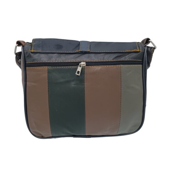 Geantă Damă Unicat Lucia R45-488, Piele Naturală, Multicolor