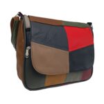 Geantă Damă Unicat Lucia R45-C61, Piele Naturală, Multicolor