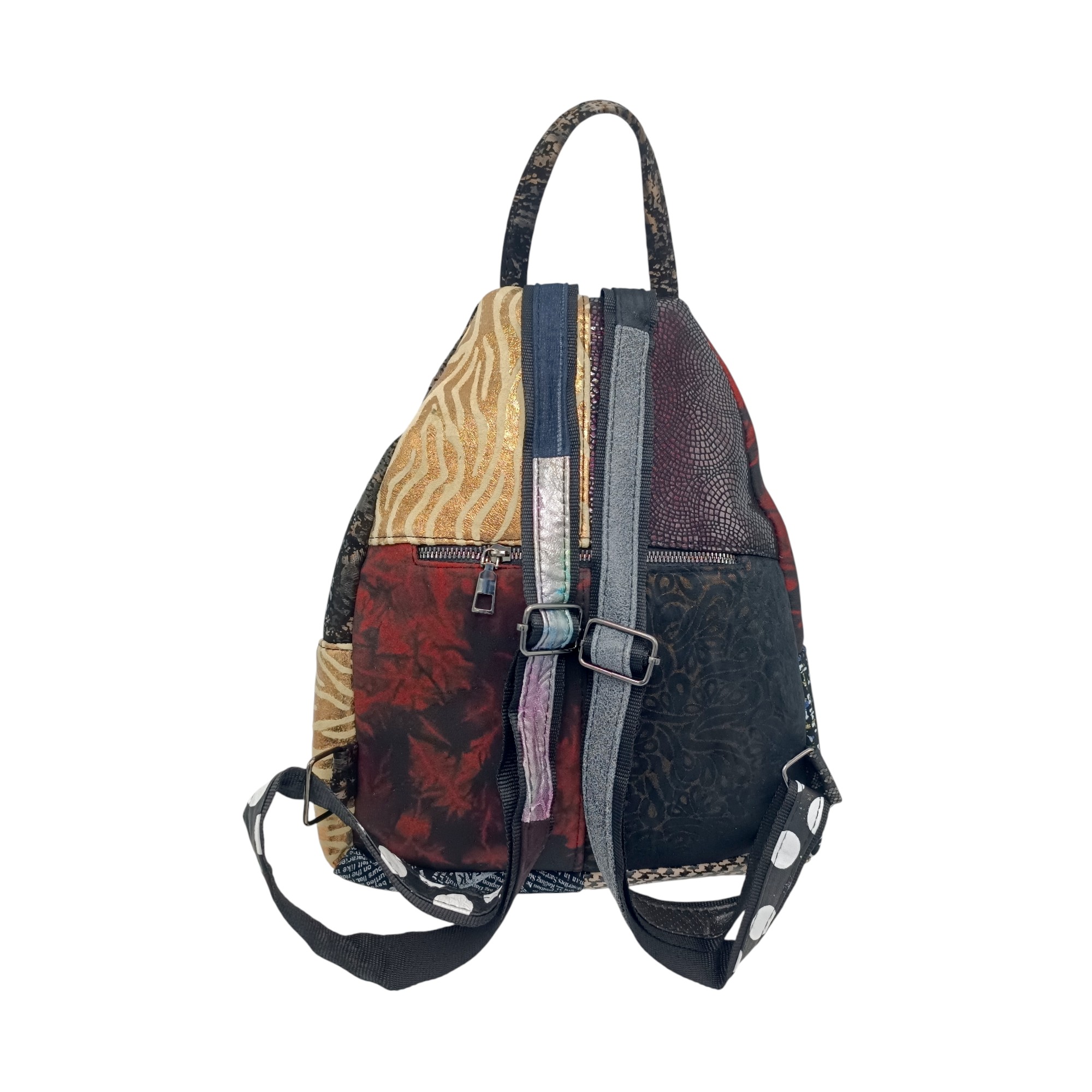 Rucsac Damă Eveline R85-208, Piele Naturală (5) Rucsac Damă Eveline R85-208, Piele Naturală, Multicolor