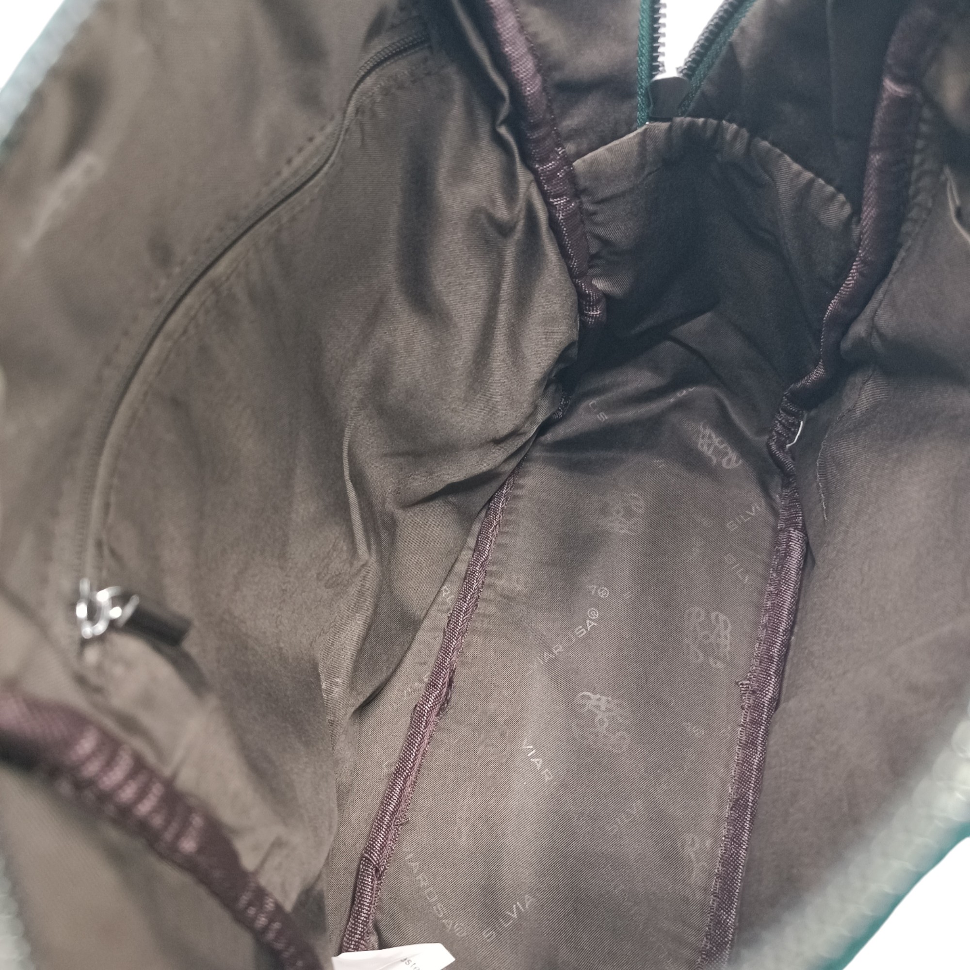 Rucsac damă, multicolor, Silvia Rosa SR-6128, culoare Verde Petrol