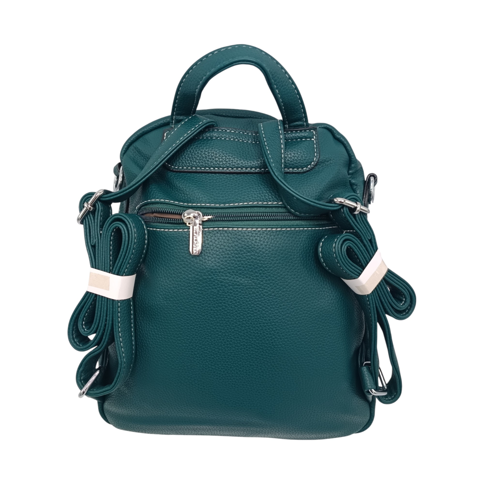 Rucsac damă, multicolor, Silvia Rosa SR-6128, culoare Verde Petrol
