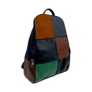Rucsac Damă Piele Naturală Dalia R80-18 – Multicolor, Casual & Elegant