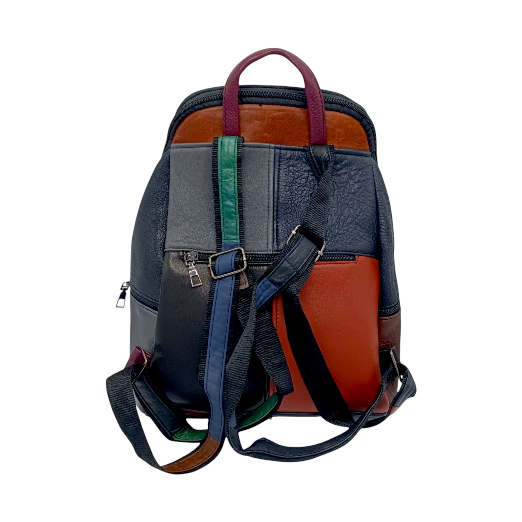 Rucsac dama, piele naturala Dalia R80-18- (5) Rucsac Damă Piele Naturală Dalia R80-18 – Multicolor, Casual & Elegant