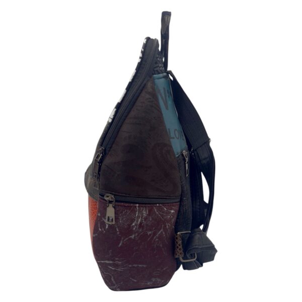 Rucsac Damă Piele Naturală Dalia R80-8 – Multicolor, Casual & Elegant