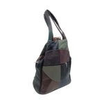 Rucsac Damă Piele Naturală Ellisse R60-126 – Patchwork Multicolor, Casual & Elegant