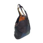 Rucsac Damă Piele Naturală Ellisse R60-127 – Patchwork Multicolor, Casual & Elegant