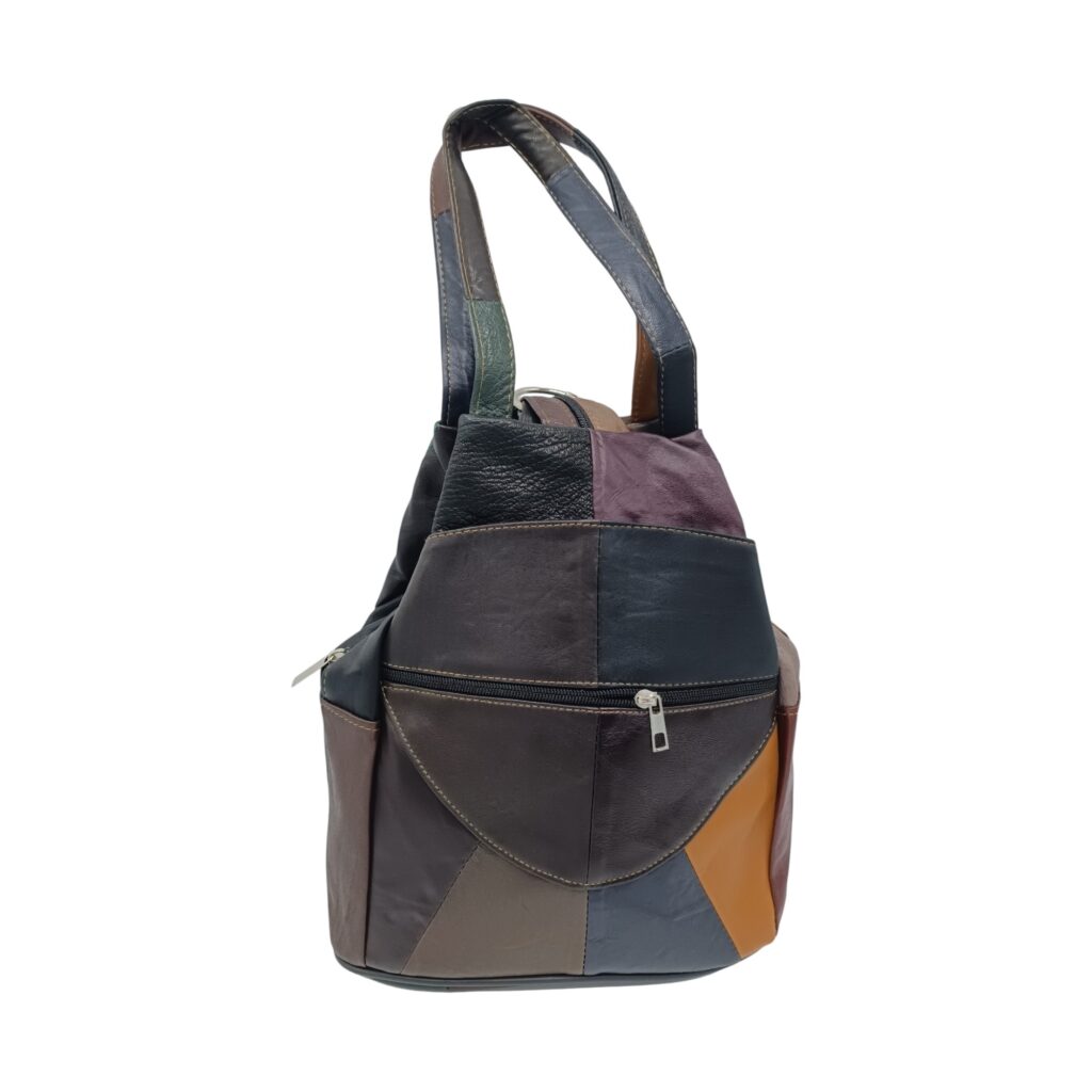 Rucsac Damă Piele Naturală Ellisse R60-129 – Patchwork Multicolor, Casual & Elegant Rucsac Damă Piele Naturală Ellisse R60-129 – Patchwork Multicolor, Casual & Elegant