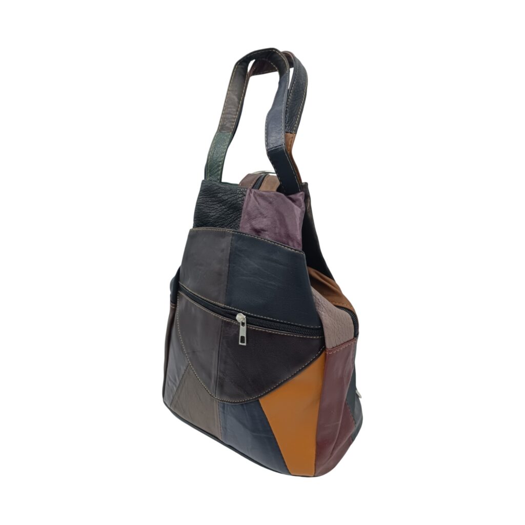 Rucsac Damă Piele Naturală Ellisse R60-129 – Patchwork Multicolor, Casual & Elegant Rucsac Damă Piele Naturală Ellisse R60-129 – Patchwork Multicolor, Casual & Elegant