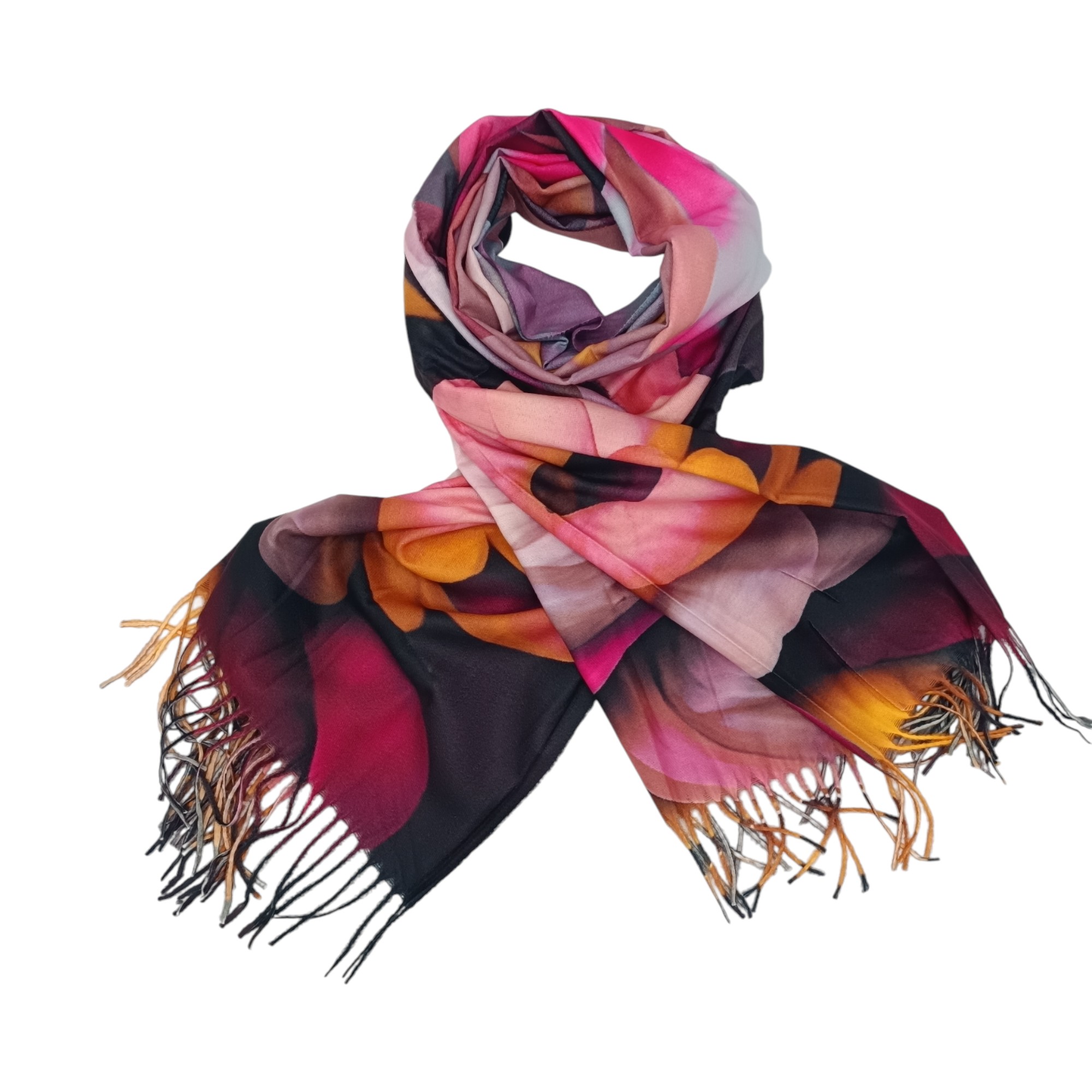 Eșarfă Damă Color Explosion JB36-1 – Cashmere Touch, 70×180 cm