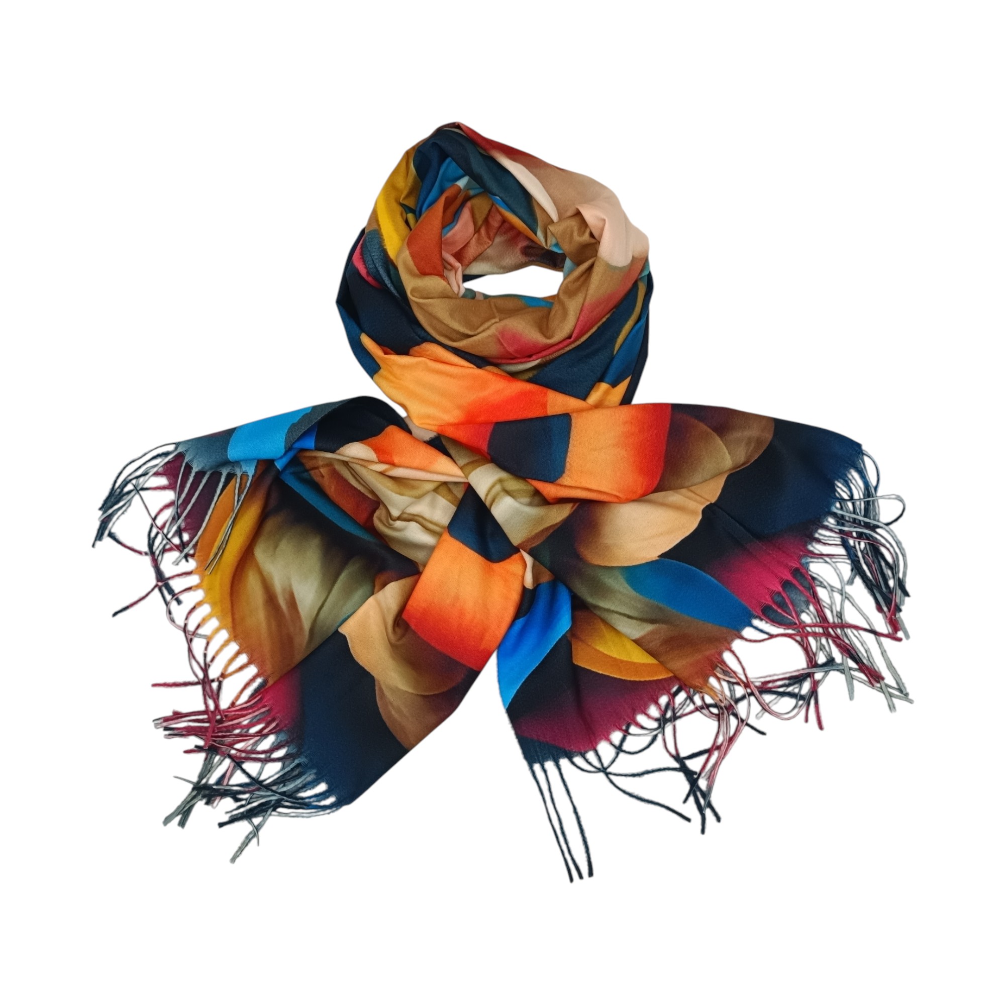 Eșarfă Damă Color Explosion JB36-6 – Cashmere Touch, 70×180 cm