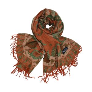 Eșarfă/Șal Premium Bellara F31-1 din Lână Moale/Cașmir – dimensiune 60 × 180 cm