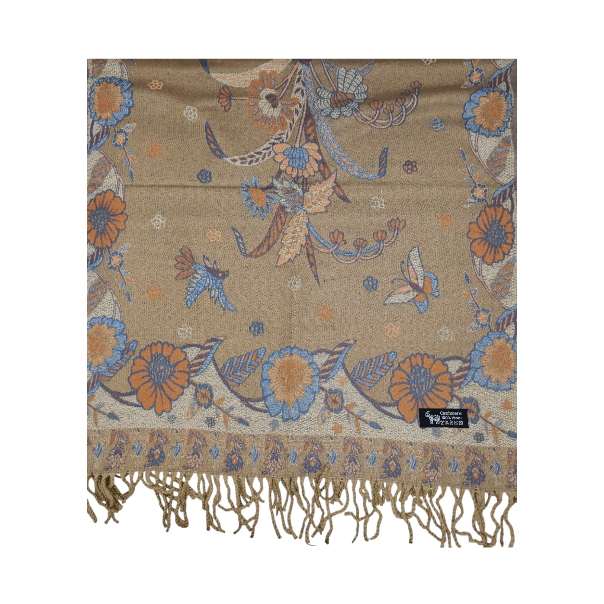 Eșarfă/Șal Premium Bellara F31-2 din Lână Moale/Cașmir – dimensiune 60 × 180 cm