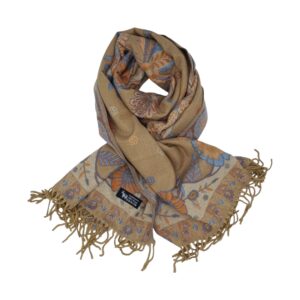 Eșarfă/Șal Premium Bellara F31-2 din Lână Moale/Cașmir – dimensiune 60 × 180 cm