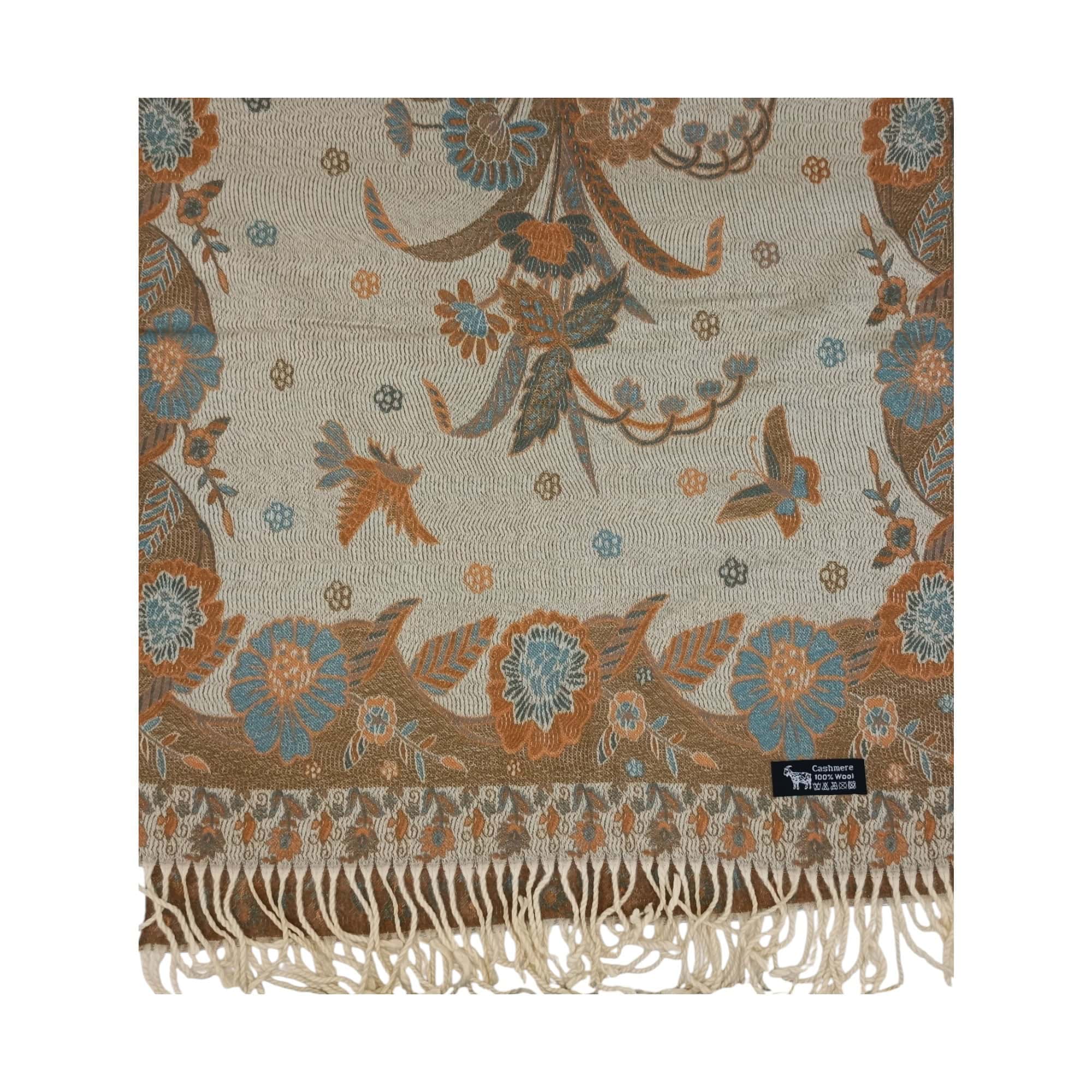 Eșarfă/Șal Premium Bellara F31-3 din Lână Moale/Cașmir – dimensiune 60 × 180 cm