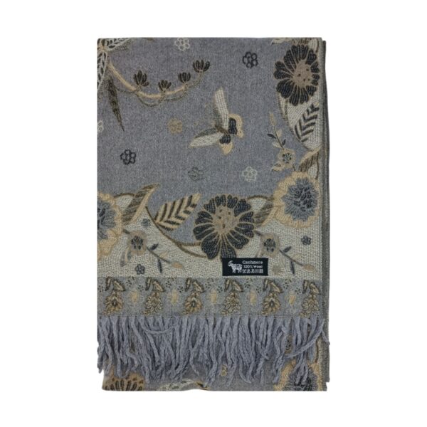 Eșarfă/Șal Premium Bellara F31-4 din Lână Moale/Cașmir – dimensiune 60 × 180 cm