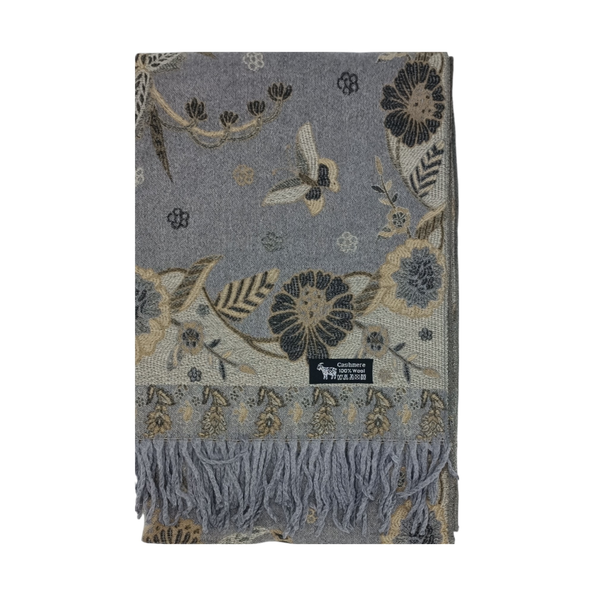 Eșarfă/Șal Premium Bellara F31-4 din Lână Moale/Cașmir – dimensiune 60 × 180 cm