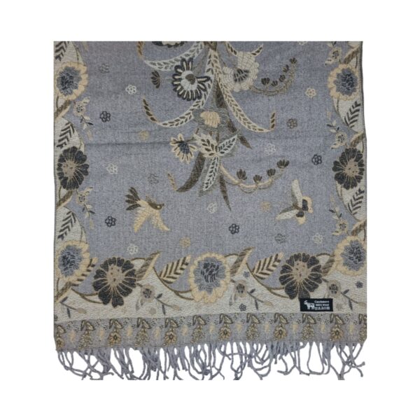 Eșarfă/Șal Premium Bellara F31-4 din Lână Moale/Cașmir – dimensiune 60 × 180 cm