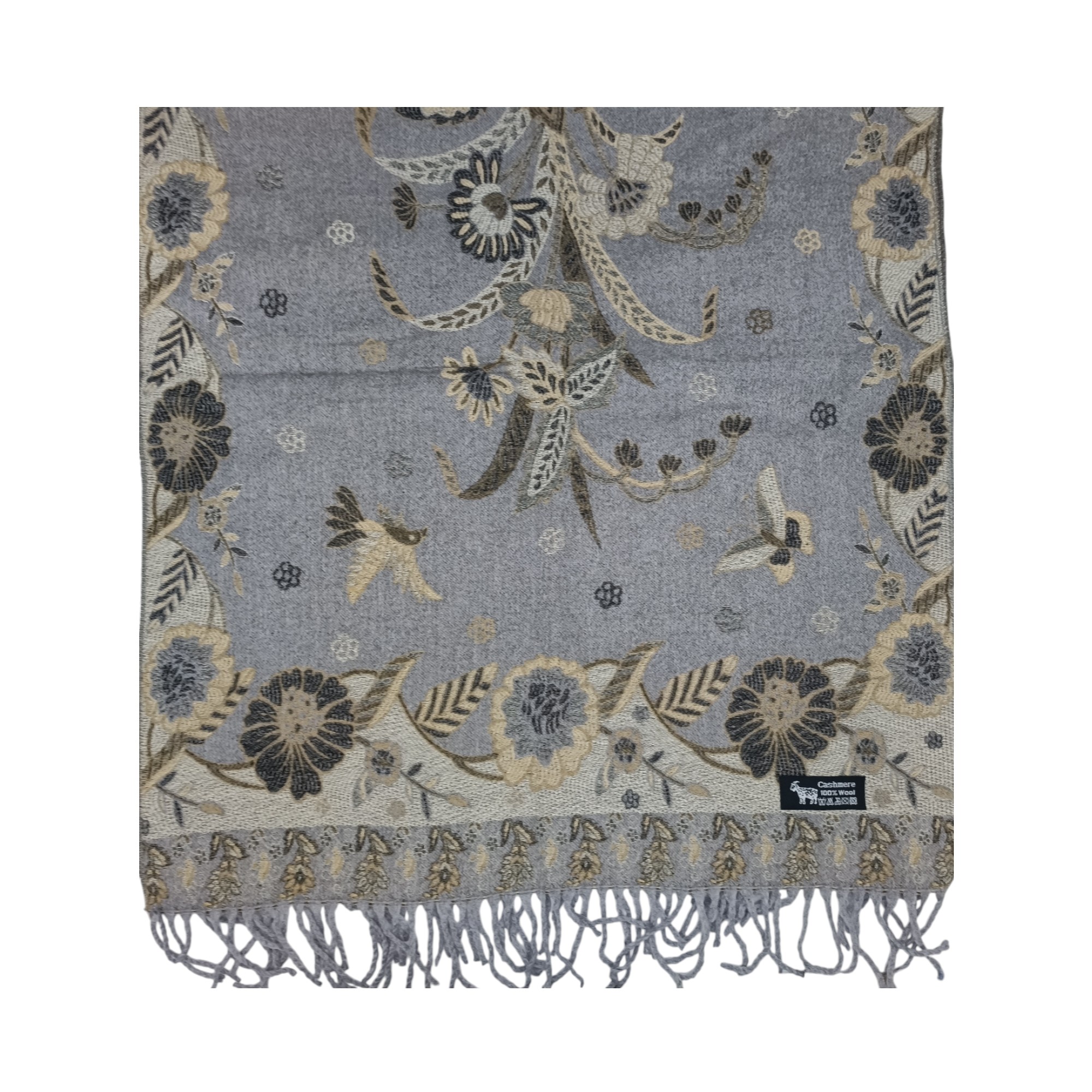 Eșarfă/Șal Premium Bellara F31-4 din Lână Moale/Cașmir – dimensiune 60 × 180 cm